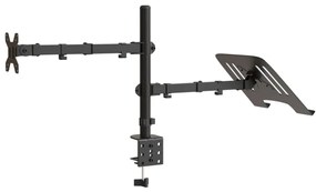 Suporte para monitor VESA 75/100 mm aço preto