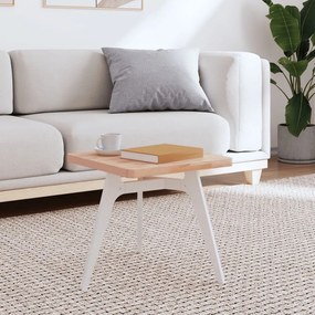 vidaXL Tampo de mesa quadrado 40x40x2,5 cm madeira de faia maciça