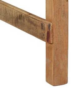 Mesa de Jantar vidaXL 55x60x76 cm em Madeira Recuperada