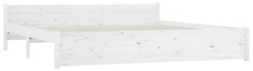 Estrutura de cama com gavetas 200x200 cm branco