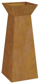 Suporte para Plantas Aço corten 40 x 40 x 101 cm