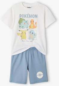 Pijama curto Pokémon azul-cristalino