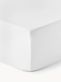 Lençol elástico em percal de algodão Elsie