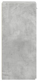 Aparador 30x42,5x93 cm derivados de madeira cinzento cimento