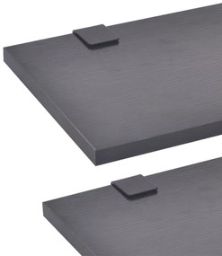 9 pcs conj. móveis casa de banho c/ lavatório e torneira preto
