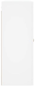 Móveis de parede 2 pcs derivados de madeira branco