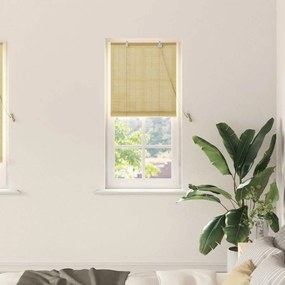 vidaXL Persianas e Sombras de Janela Natural 60 x 220 cm Bambu