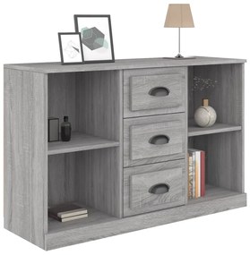 Aparador 104,5x35,5x67,5cm derivados de madeira cinzento sonoma