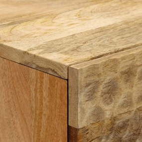 Mesas de cabeceira 2 pcs 40x33x46 cm madeira mangueira maciça
