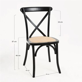 Pack 2 Cadeiras Altea - Preto