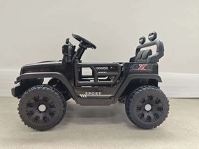AIYAPLAY Carro Elétrico para Crianças 12V, Buggy Elétrico Infantil, 2-4 km/h, 2 Motores, Telecomando, Bateria de Lítio, Preto | Aosom Portugal