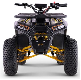 MOTO 4 Gasolina Crianças apartir 10 anos 125CC Roan Bull Automático R8 Amarela