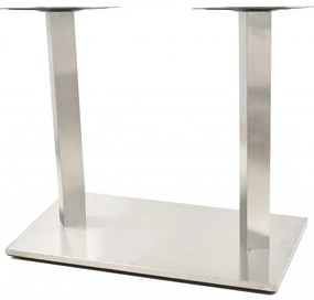 Pernas de Mesa Bar, Restaurante, Café, Esplanada Conjunto de 2 Bases de mesa IPANEMA, aço inoxidável, base de 70 x 40 cms, altura 72 cms