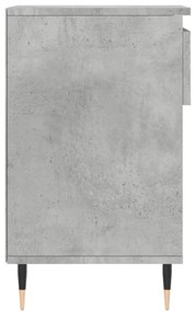 Sapateira 102x36x60 cm derivados de madeira cinzento cimento