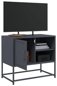 Móvel de TV 68x39x60,5 cm aço antracite