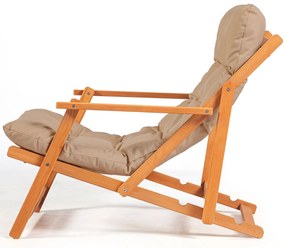 Cadeira de Jardim My008 – Castanho Natural – 50x81x50 cm | Tribo Home