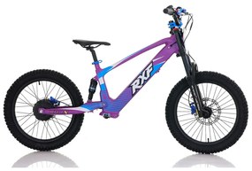 Bicicleta elétrica infantil 750W 20" RXF Evo Racing Roxo