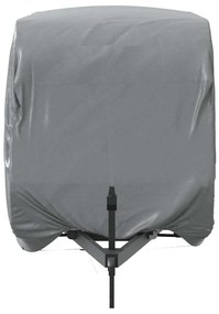 Cobertura caravana 460x250x220 cm tecido não tecido cinzento