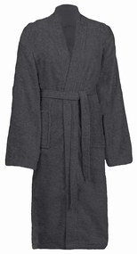 vidaXL Roupão de banho KINN Antracite XXL Algodão