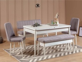 Banco Vina – Branco – 110 cm x 85 cm x 40 cm