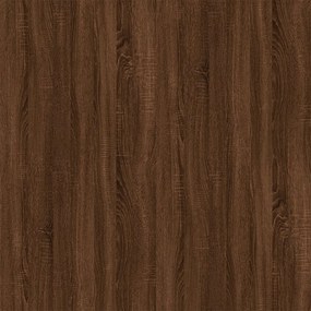 Móvel de TV para parede 57x34,5x40 cm carvalho castanho