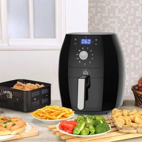 Fritadeira a Vapor de 5,5L - Design Moderno