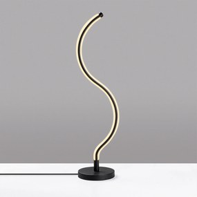 Candeeiro de Mesa Yilan – Preto – Diâmetro: 13 cm Altura: 57 cm