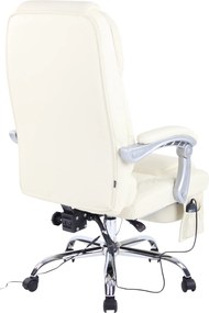 Cadeira de Escritório Pacific com função de massagem creme