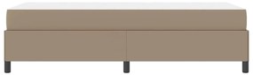 Estrutura de cama com colchão Cappuccino 90 x 190 cm