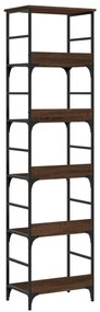 Estante 50x33x188,5 cm derivados de madeira carvalho castanho