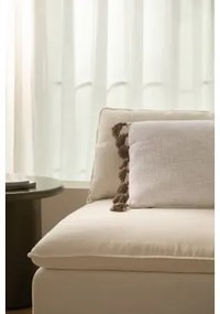 Coussin Carré 45x45 Cm En Coton Botucau Crema - Sklum