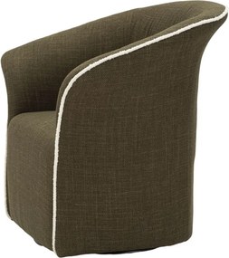 POLTRONA GIRATÓRIA SIENA 83,5x66x80 CM (ALTURA DO ASSENTO CM 42)