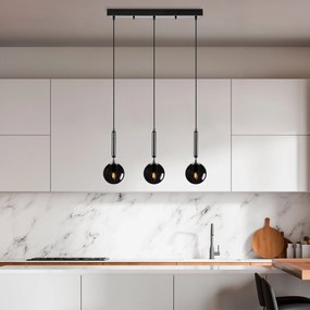 Candeeiro de Teto King – Preto – 62 x 15 x 134 cm