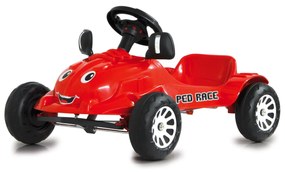 Kart pedais para crianças Ped Race Vermelho