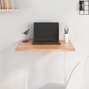 3156344 vidaXL Tampo de mesa 60x40x2 cm carvalho tratado castanho-claro