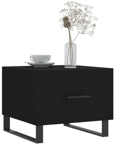 Mesa de centro 50x50x40 cm derivados de madeira preto
