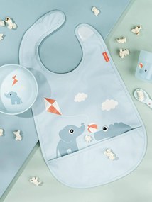 Conjunto 1ª refeição, Playground da DONE BY DEER azul