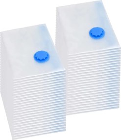 vidaXL Sacos para arrumação de roupas a vácuo 120x70 cm 50 pcs