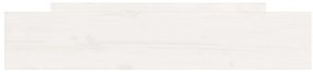 Gavetas de cama 2 pcs madeira de pinho maciça branco