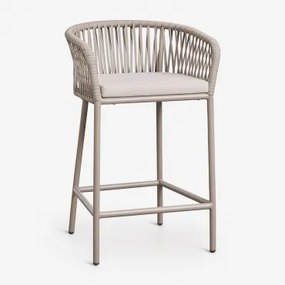 Pack De 4 Bancos Altos De Jardim Arhiza Moka Brown & ↑65 Cm - Sklum