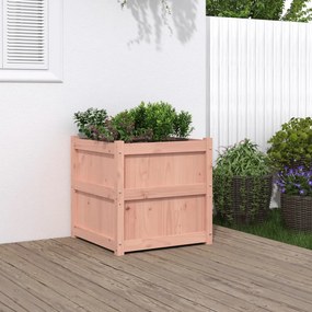 vidaXL Vaso/floreira de jardim 60x60x60 cm madeira de douglas maciça