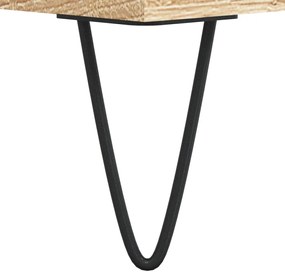 Mesa de centro 50x46x50 cm derivados de madeira carvalho sonoma