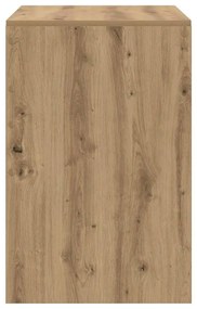 mesa Carvalho Artesanal 80x50x76 cm Madeira engenheirada