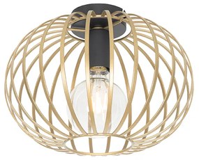 Luminária de teto design ouro 30 cm - Johanna Design
