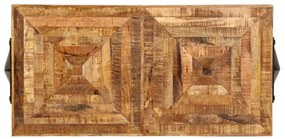 Mesa consola madeira de mangueira maciça 80x40x75 cm