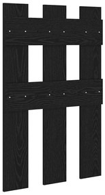 Cabideiro de Parede Carvalho preto 65 x 3 x 100 cm