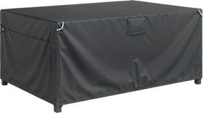 Outsunny Capa protetora para móveis de jardim, resistente ao inverno, impermeável, à prova de vento, anti-UV, tecido Oxford 420D 180x120x74cm Preto | Aosom Portugal