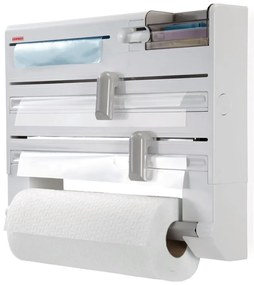 Suporte de parede p/ rolos de cozinha Parat Plus branco 25723