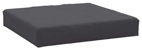 Almofadões de paletes 3 pcs tecido oxford antracite