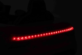 Carro elétrico para crianças Audi RS E-tron GT 12V, controlo remoto, USB / AUX, Bluetooth, bateria de lítio, luzes LED licença ORIGINAL Vermelho